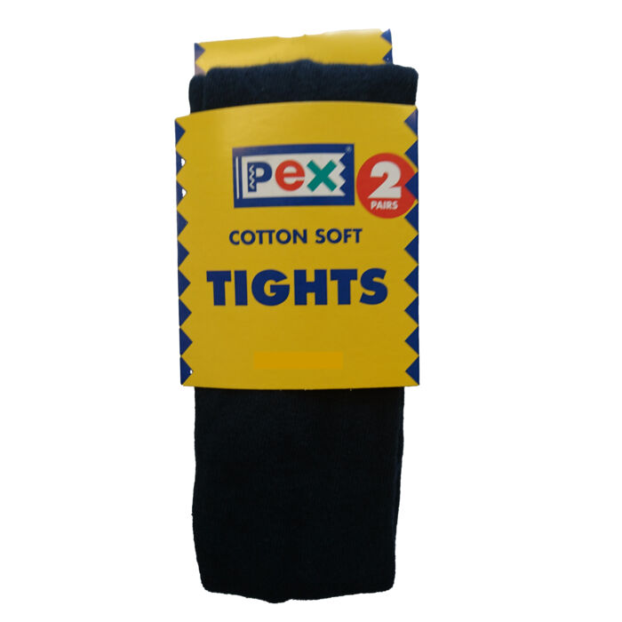 PEX Soft Cotton Tights Black Thumbnail