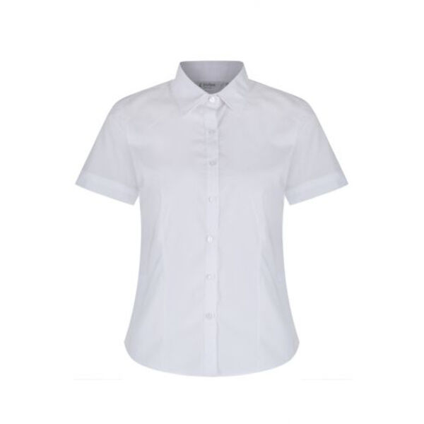 Trutex Short Sleeve, Slim Fit Non Iron Blouses - Twin pack Thumbnail